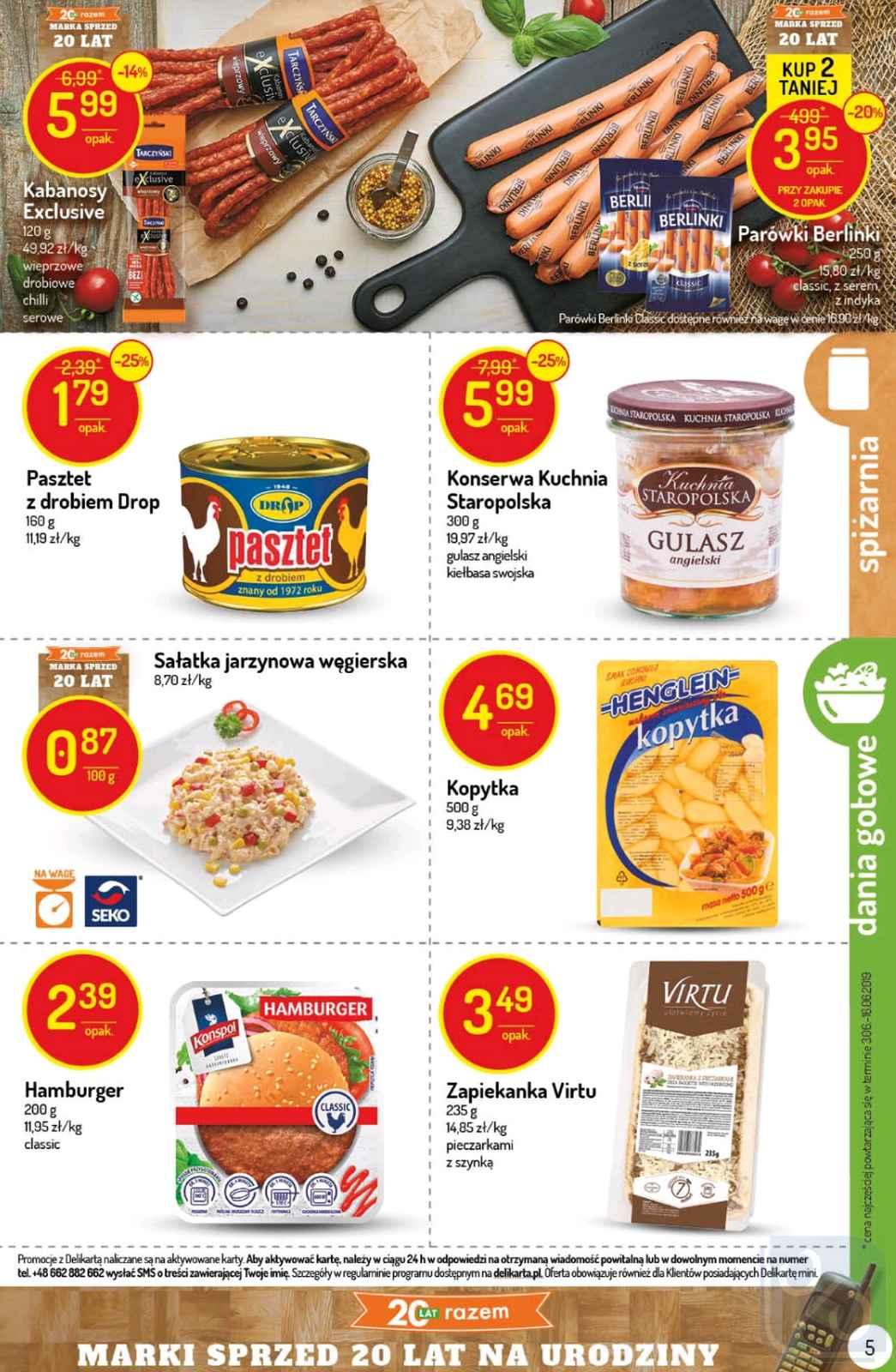 Gazetka promocyjna Delikatesy Centrum str. 5