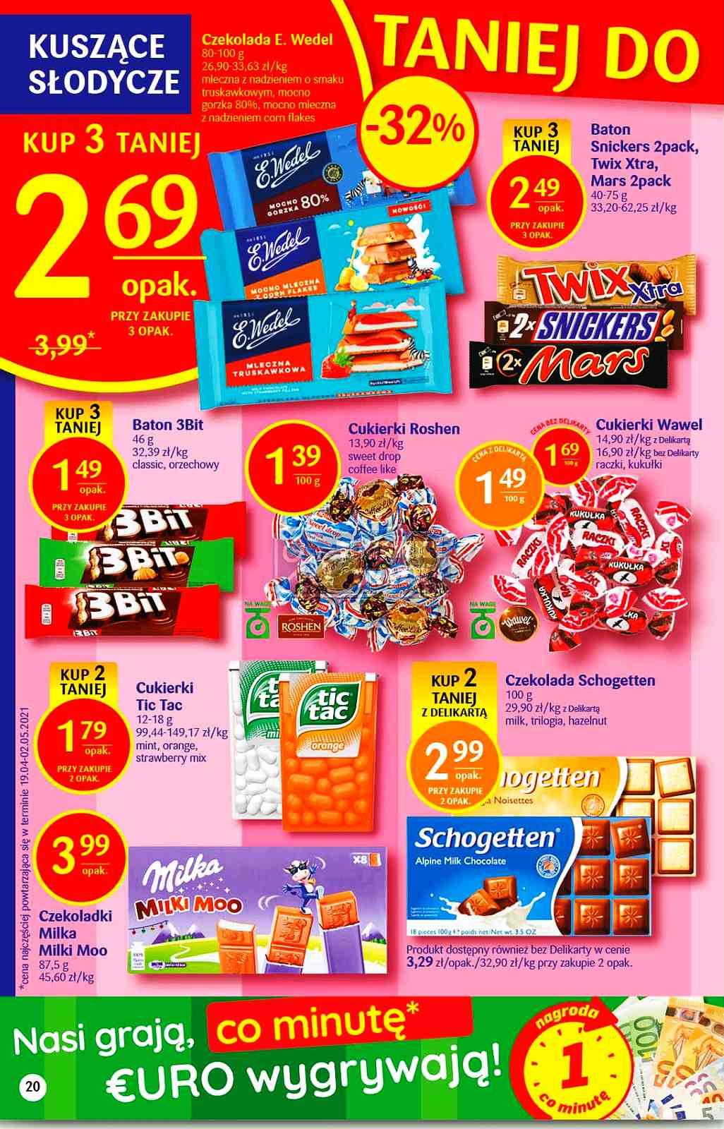 Gazetka promocyjna Delikatesy Centrum str. 20