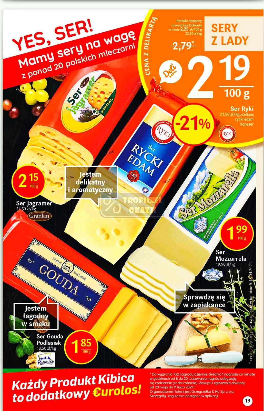 Gazetka promocyjna Delikatesy Centrum str. 19