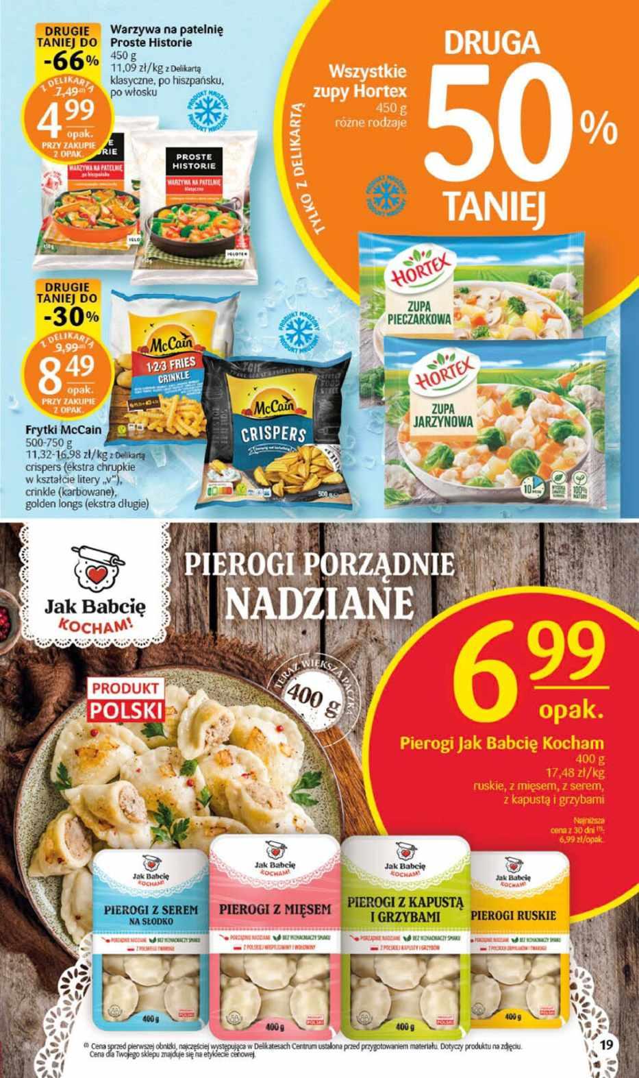 Gazetka promocyjna Delikatesy Centrum str. 19