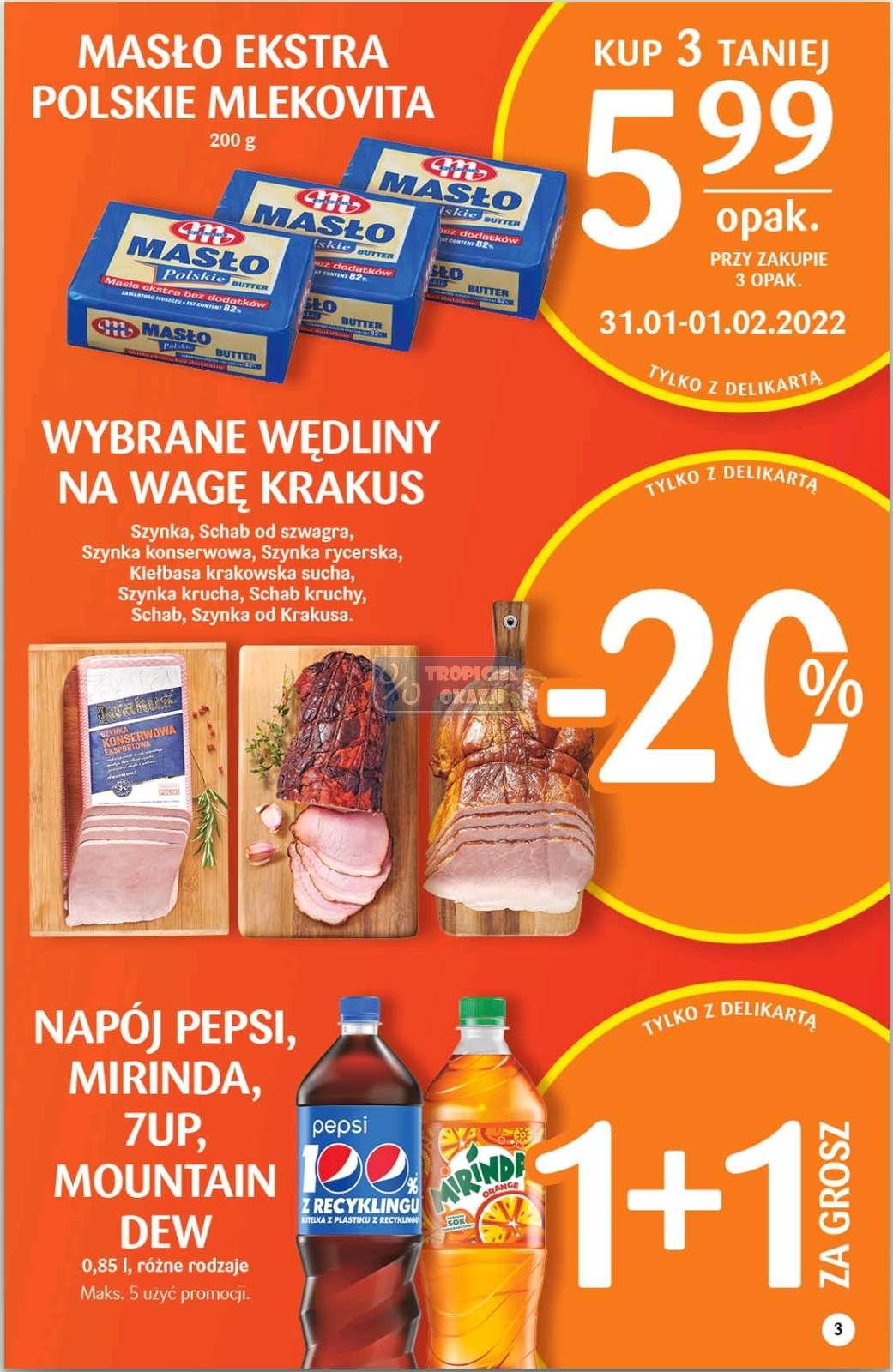 Gazetka promocyjna Delikatesy Centrum str. 3