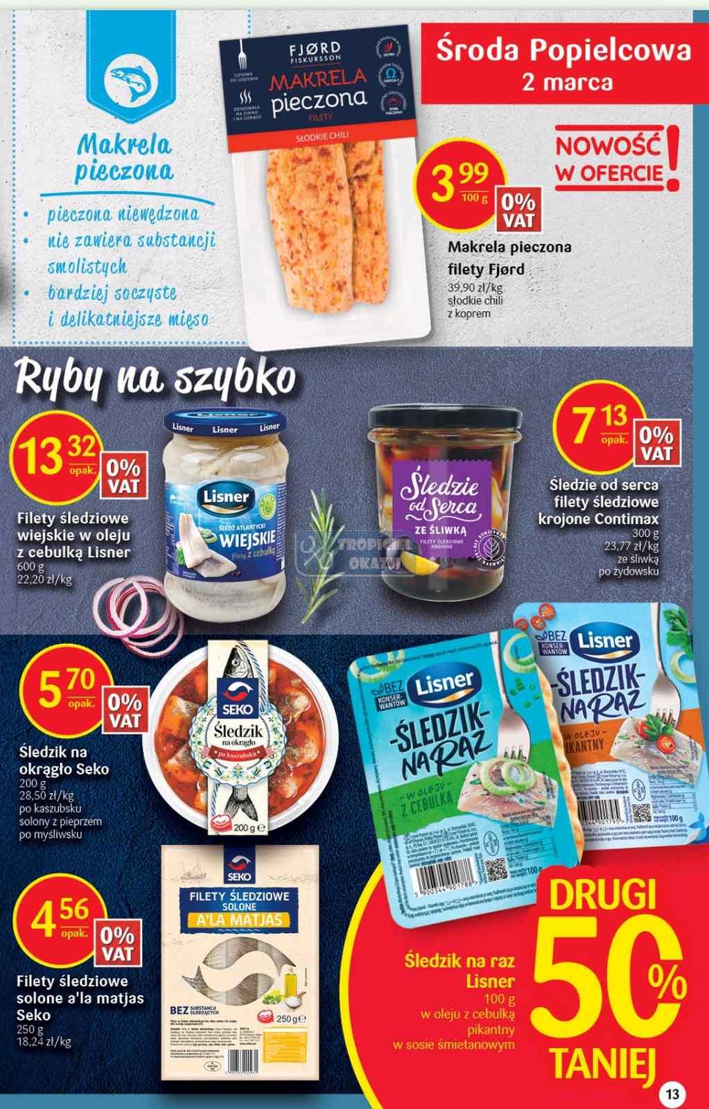 Gazetka promocyjna Delikatesy Centrum str. 13