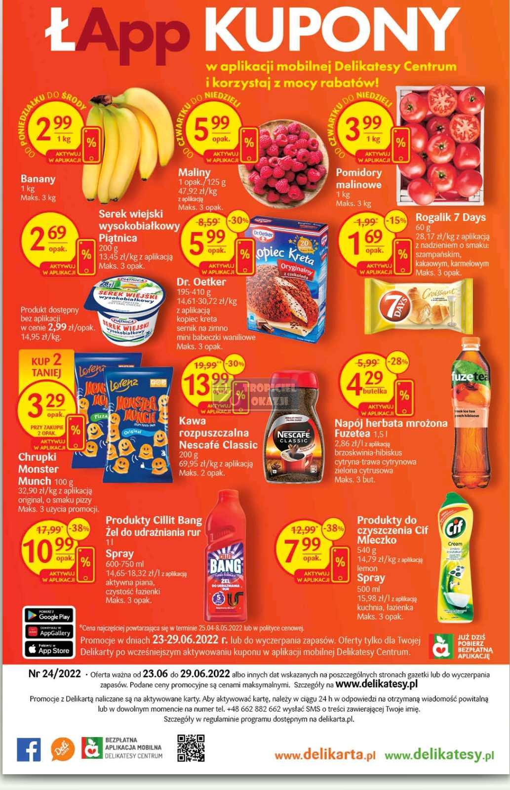 Gazetka promocyjna Delikatesy Centrum str. 36