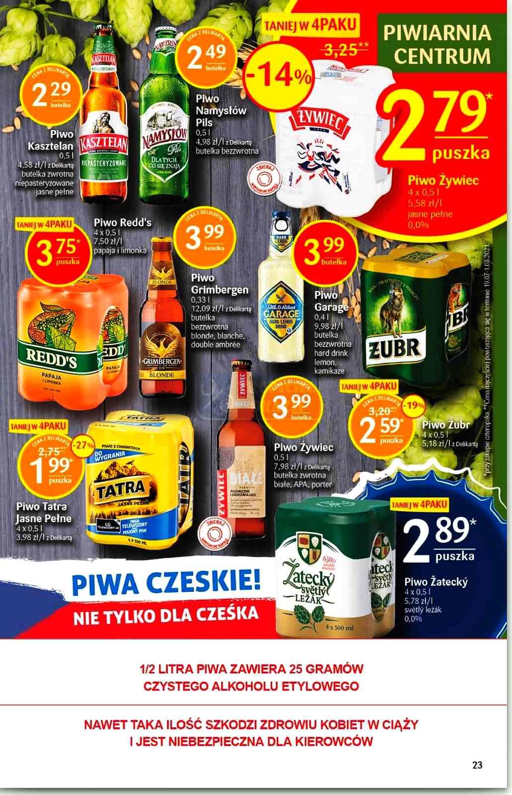 Gazetka promocyjna Delikatesy Centrum str. 23