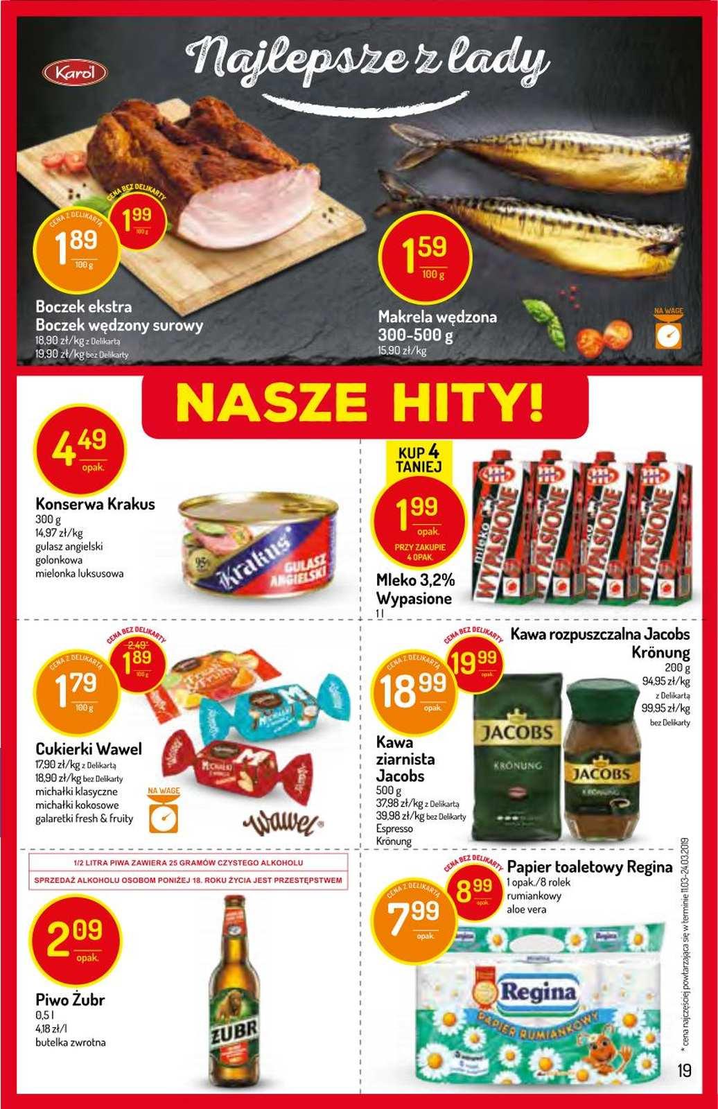 Gazetka promocyjna Delikatesy Centrum str. 19