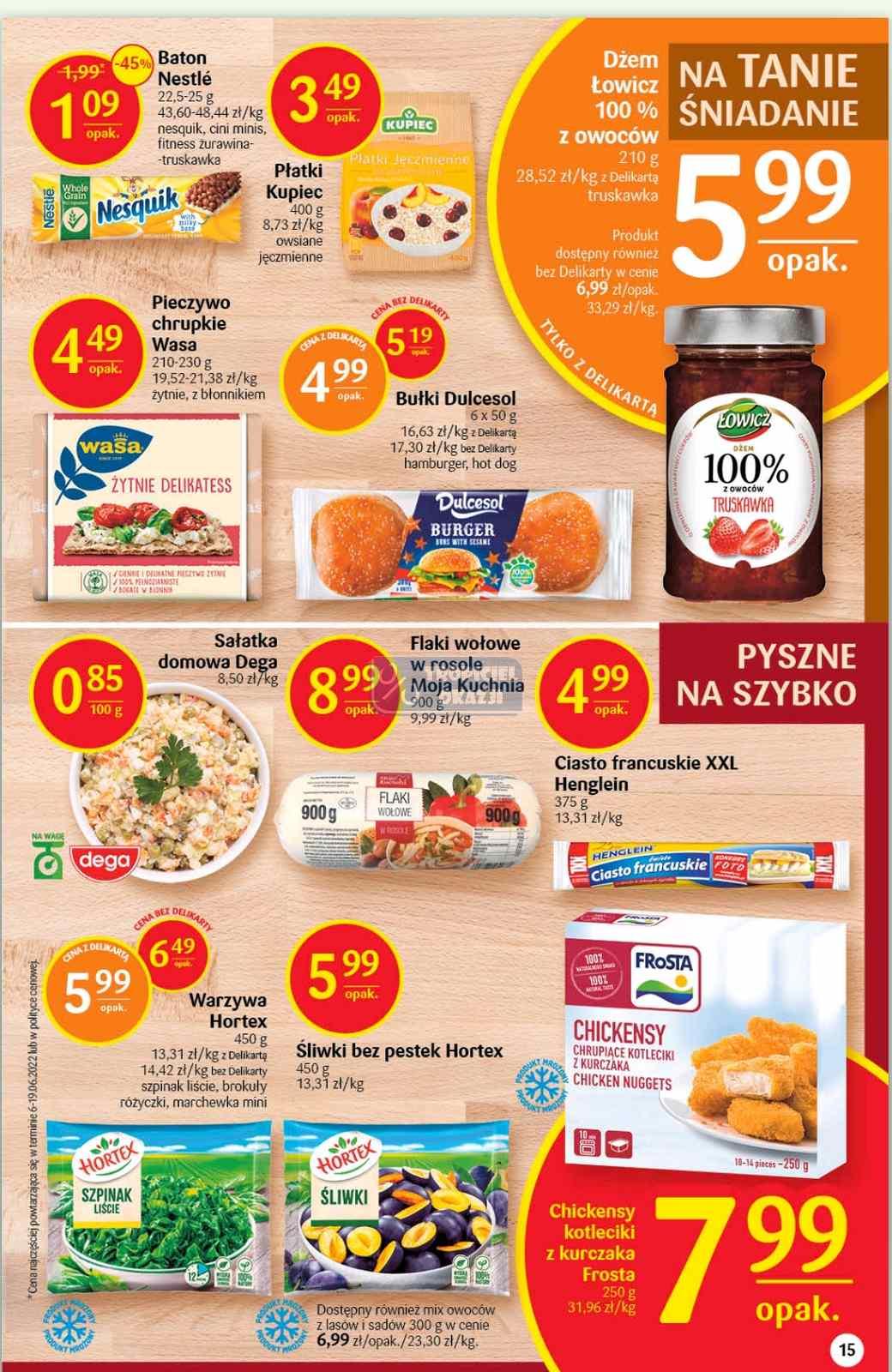 Gazetka promocyjna Delikatesy Centrum str. 15