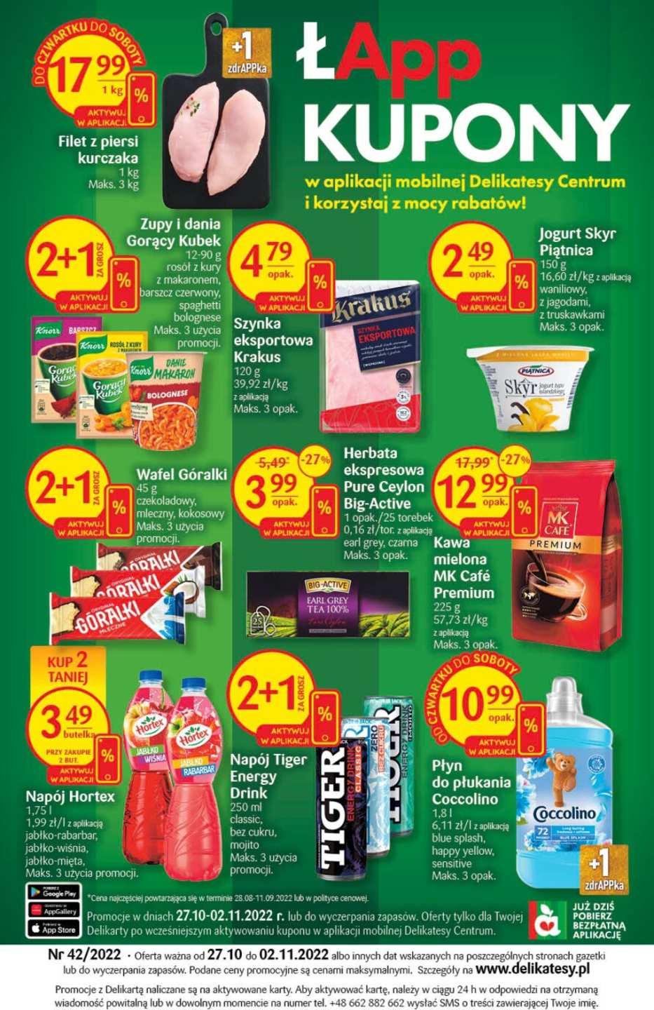 Gazetka promocyjna Delikatesy Centrum str. 32