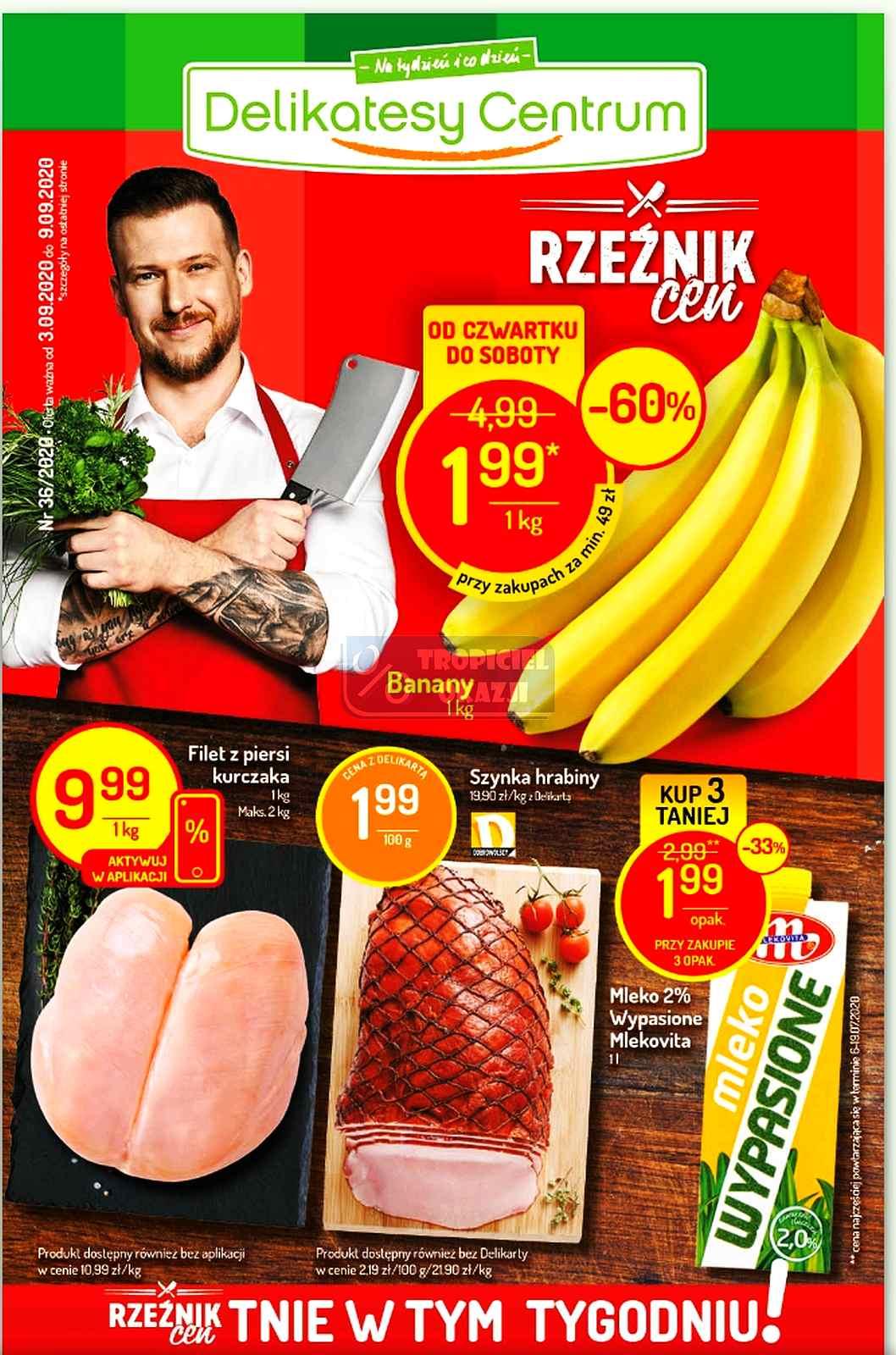Gazetka promocyjna Delikatesy Centrum str. 1