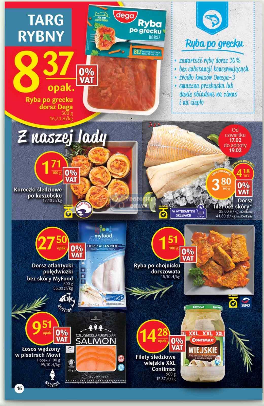 Gazetka promocyjna Delikatesy Centrum str. 16