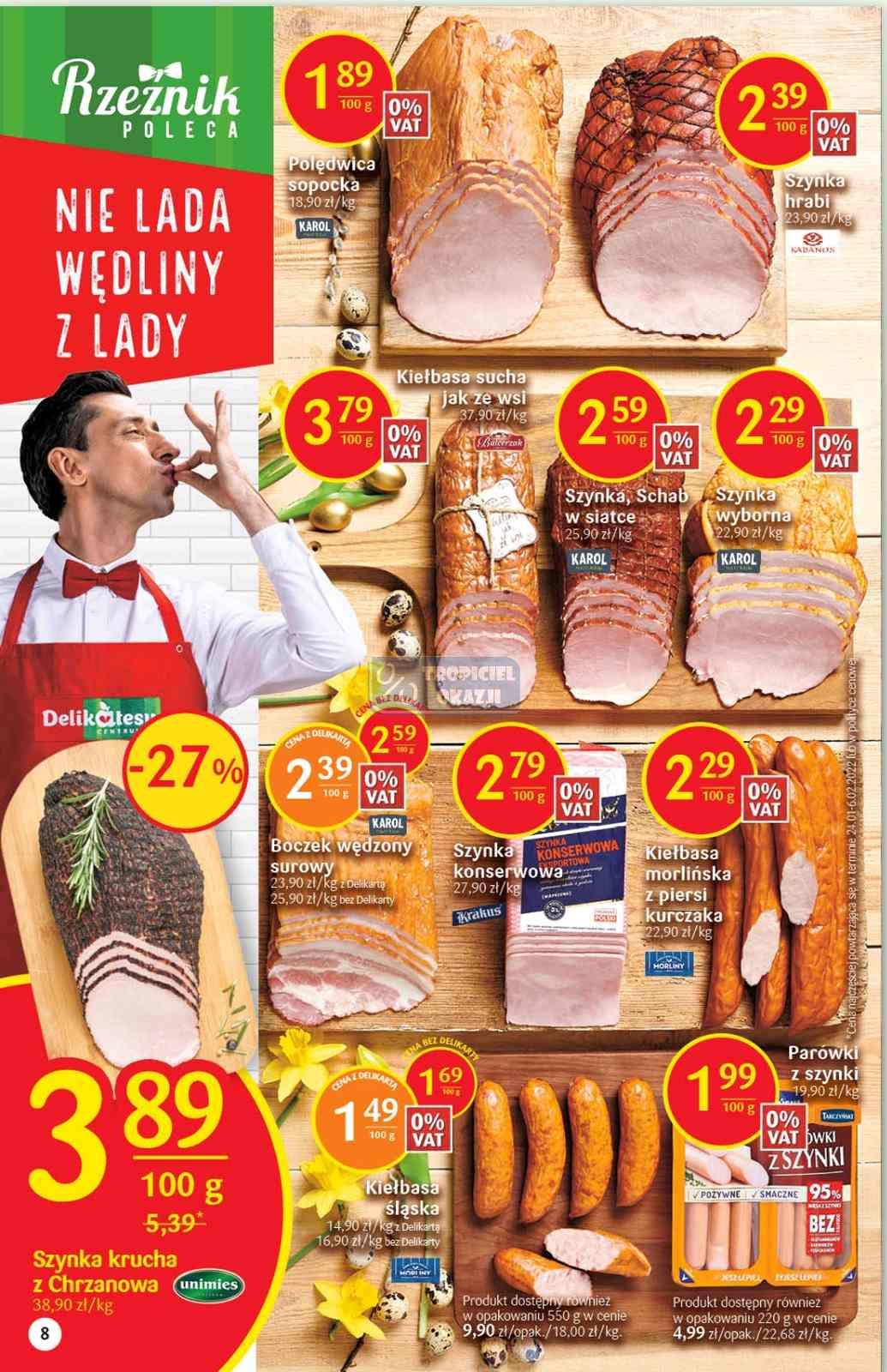 Gazetka promocyjna Delikatesy Centrum str. 8