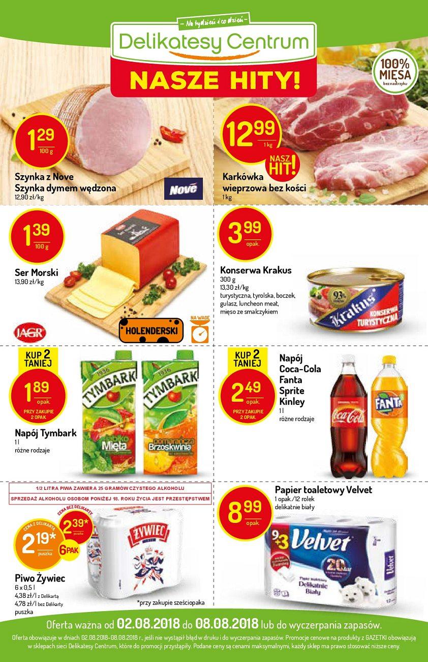 Gazetka promocyjna Delikatesy Centrum str. 16