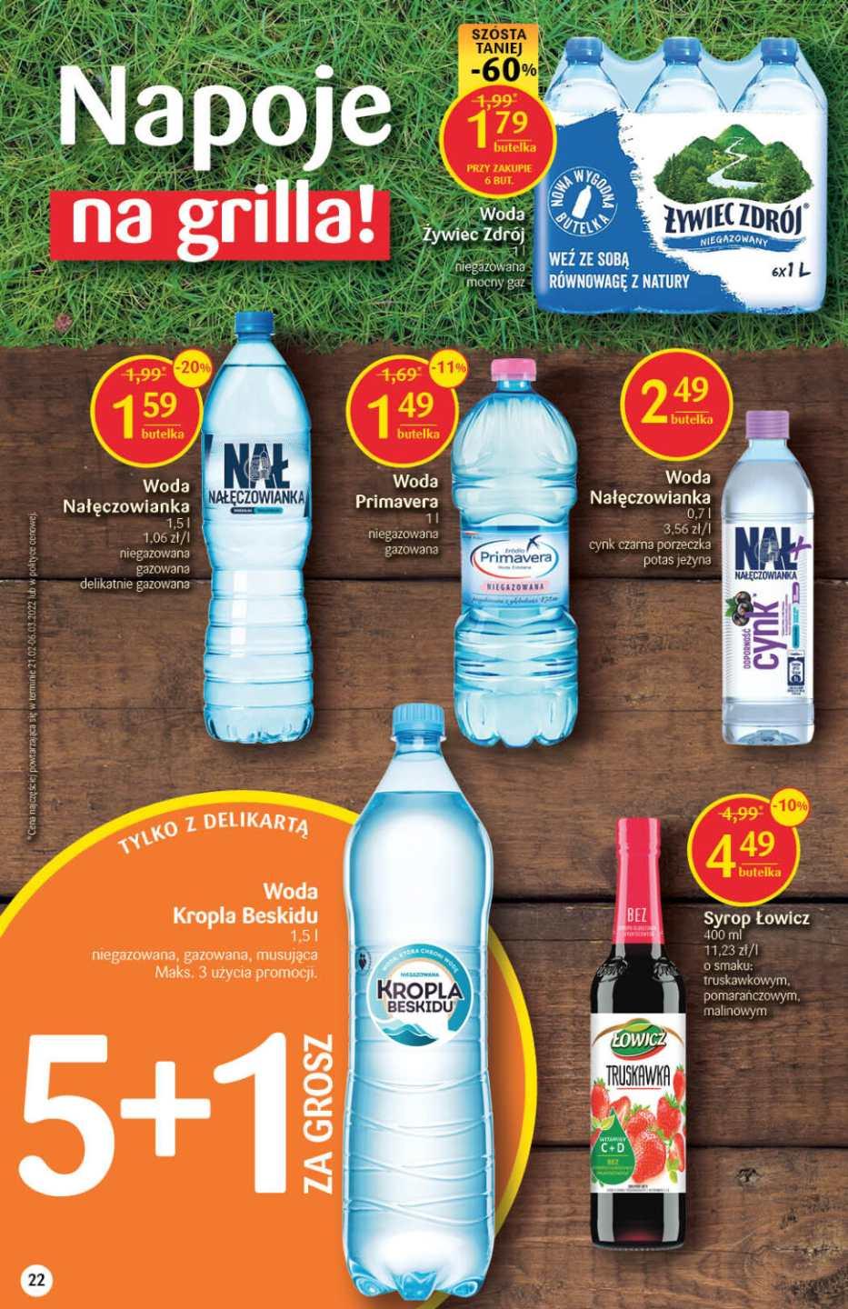 Gazetka promocyjna Delikatesy Centrum str. 22