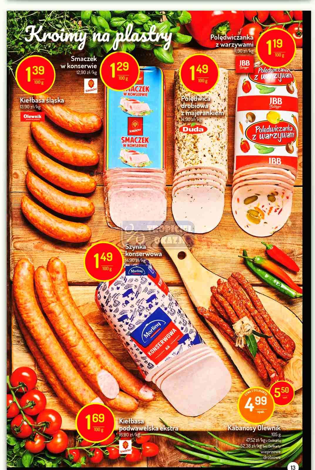 Gazetka promocyjna Delikatesy Centrum str. 13