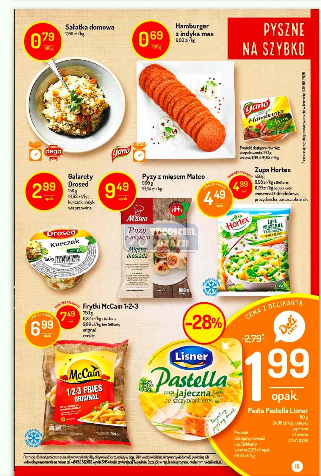 Gazetka promocyjna Delikatesy Centrum str. 15