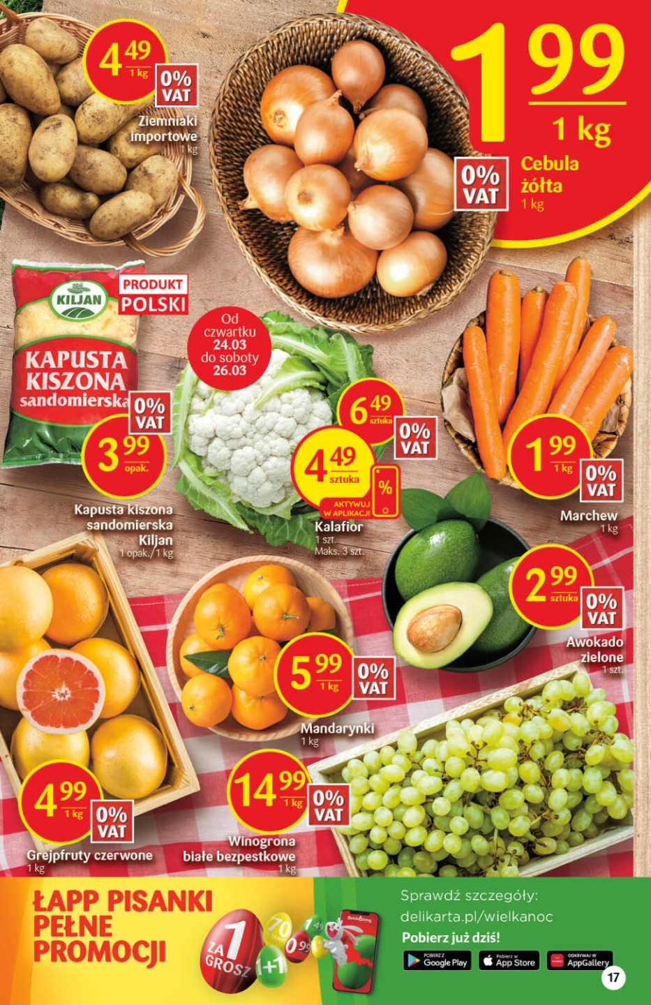 Gazetka promocyjna Delikatesy Centrum str. 17