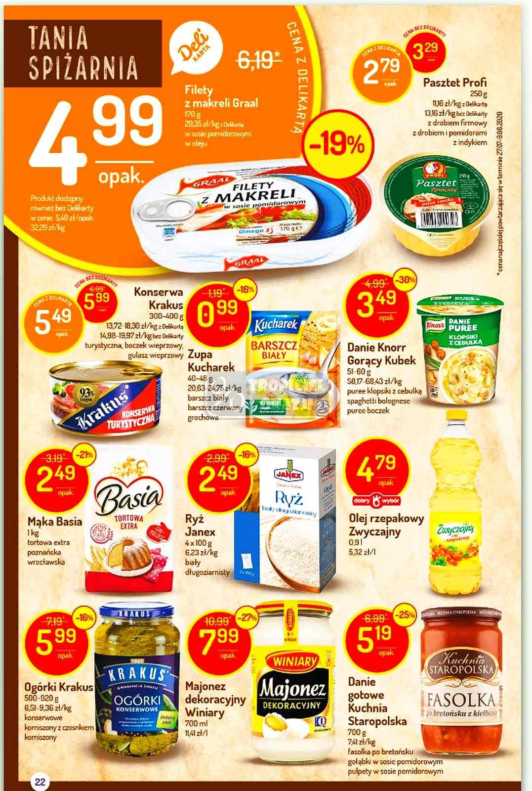 Gazetka promocyjna Delikatesy Centrum str. 22