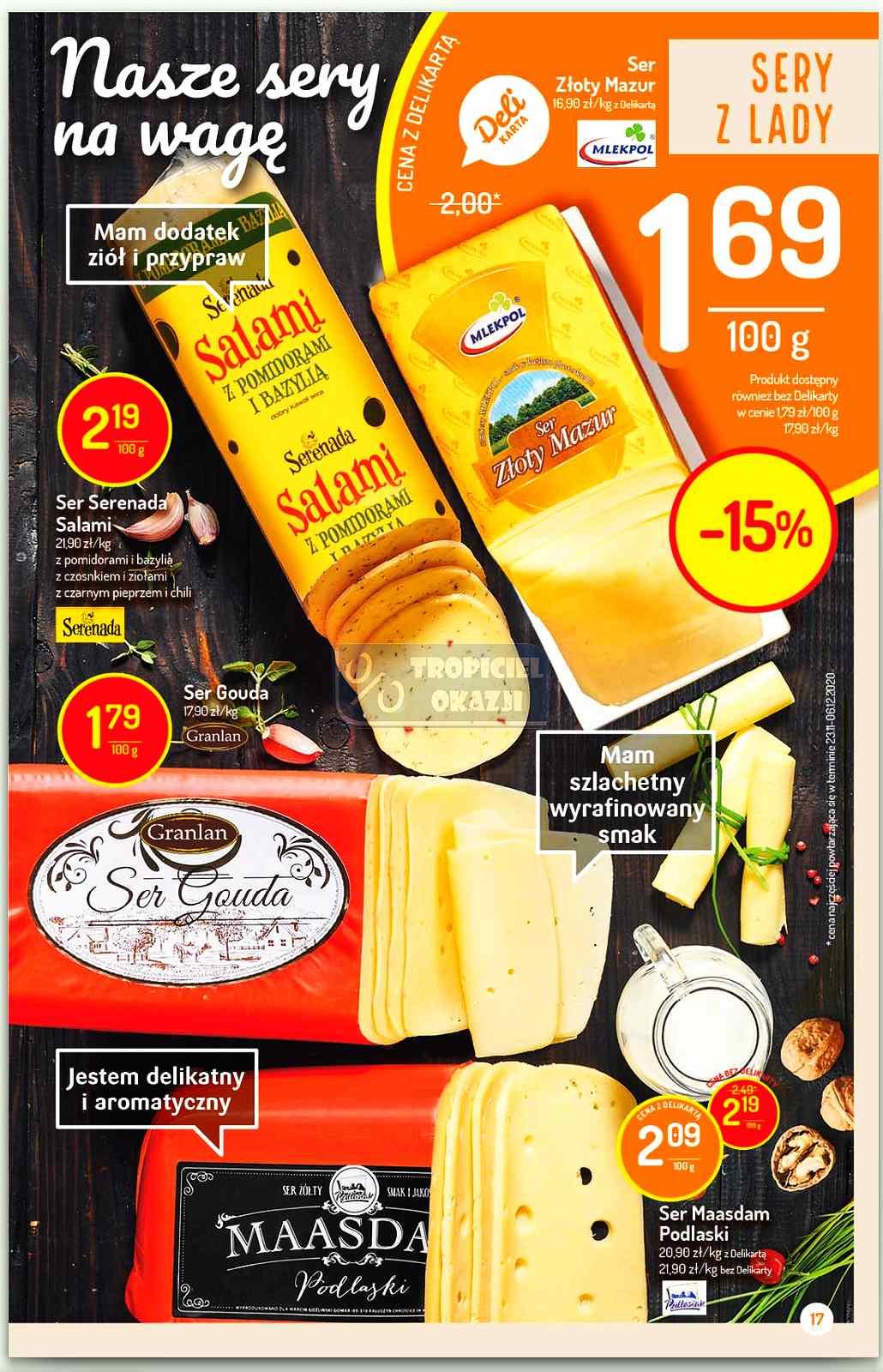 Gazetka promocyjna Delikatesy Centrum str. 17