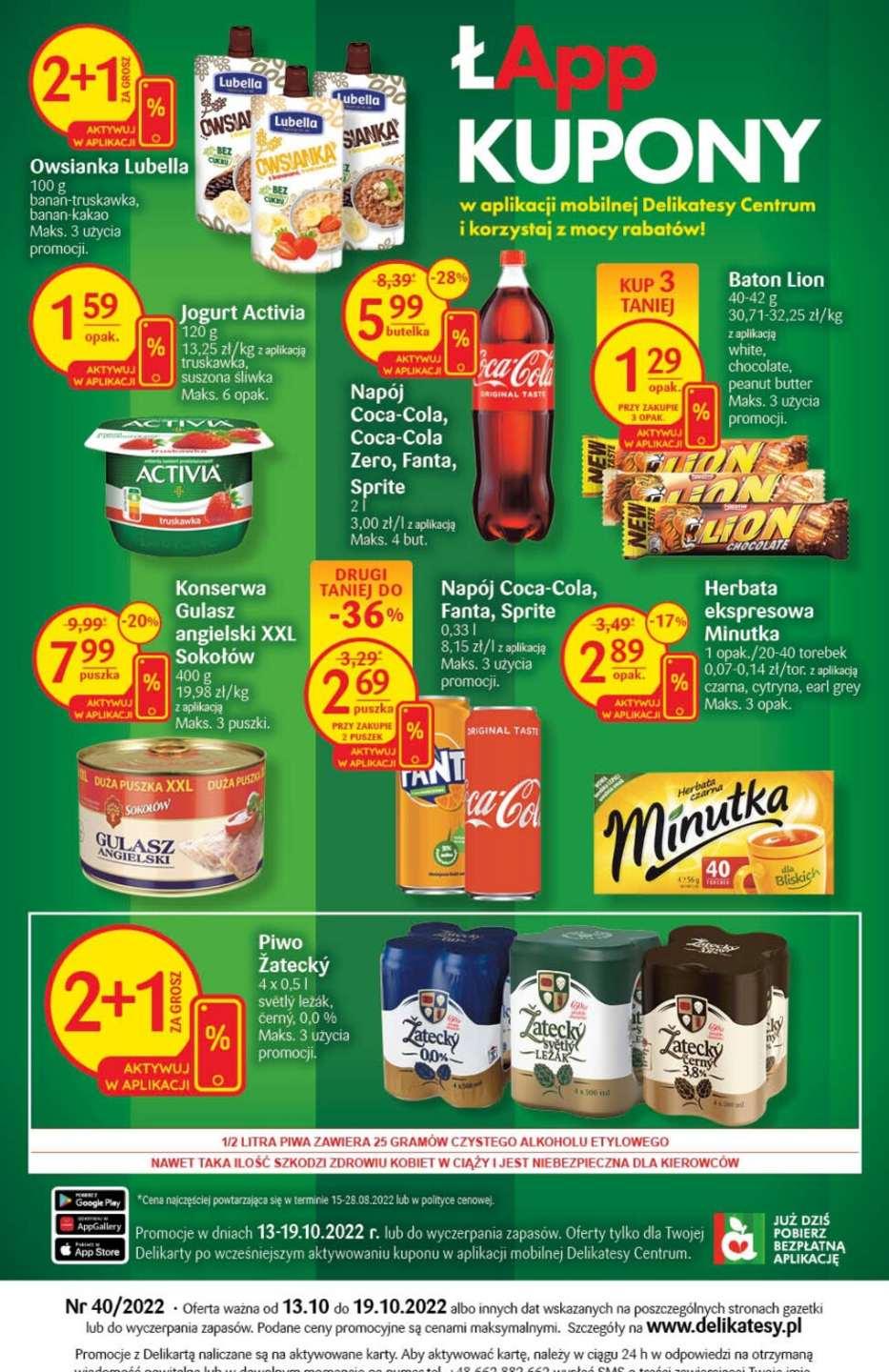 Gazetka promocyjna Delikatesy Centrum str. 32