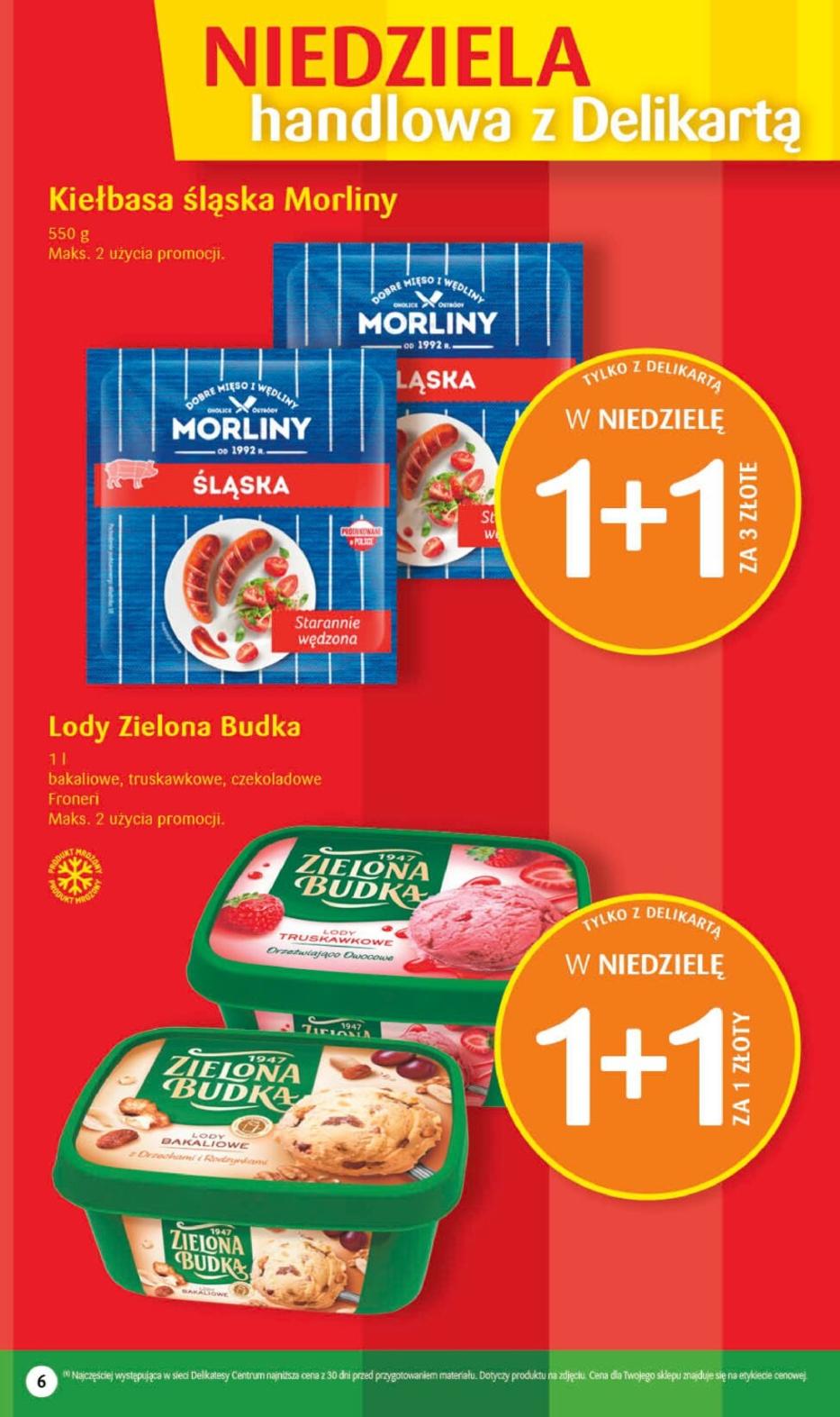 Gazetka promocyjna Delikatesy Centrum str. 6