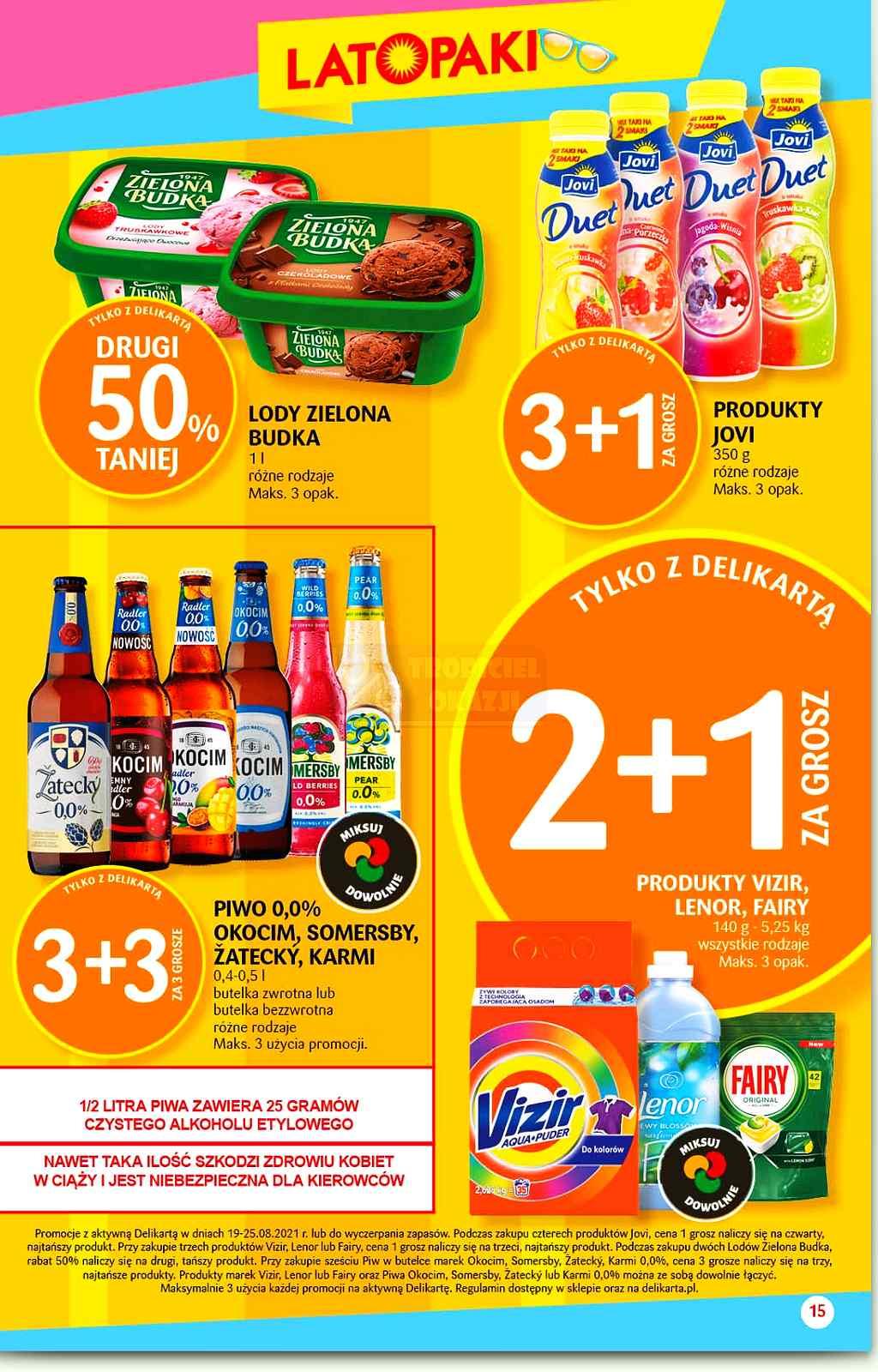 Gazetka promocyjna Delikatesy Centrum str. 15