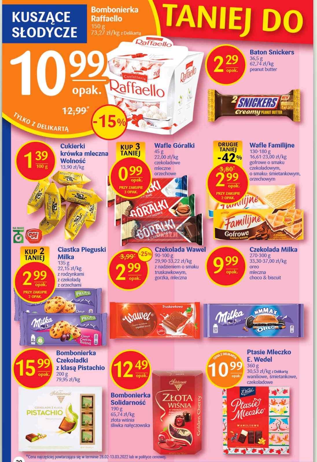 Gazetka promocyjna Delikatesy Centrum str. 20