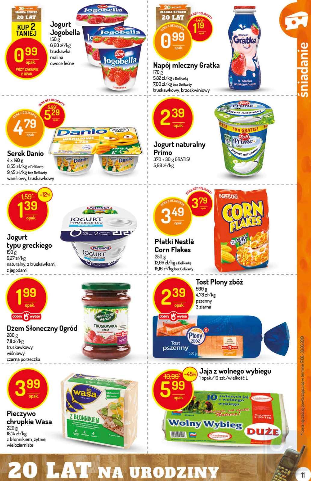 Gazetka promocyjna Delikatesy Centrum str. 11