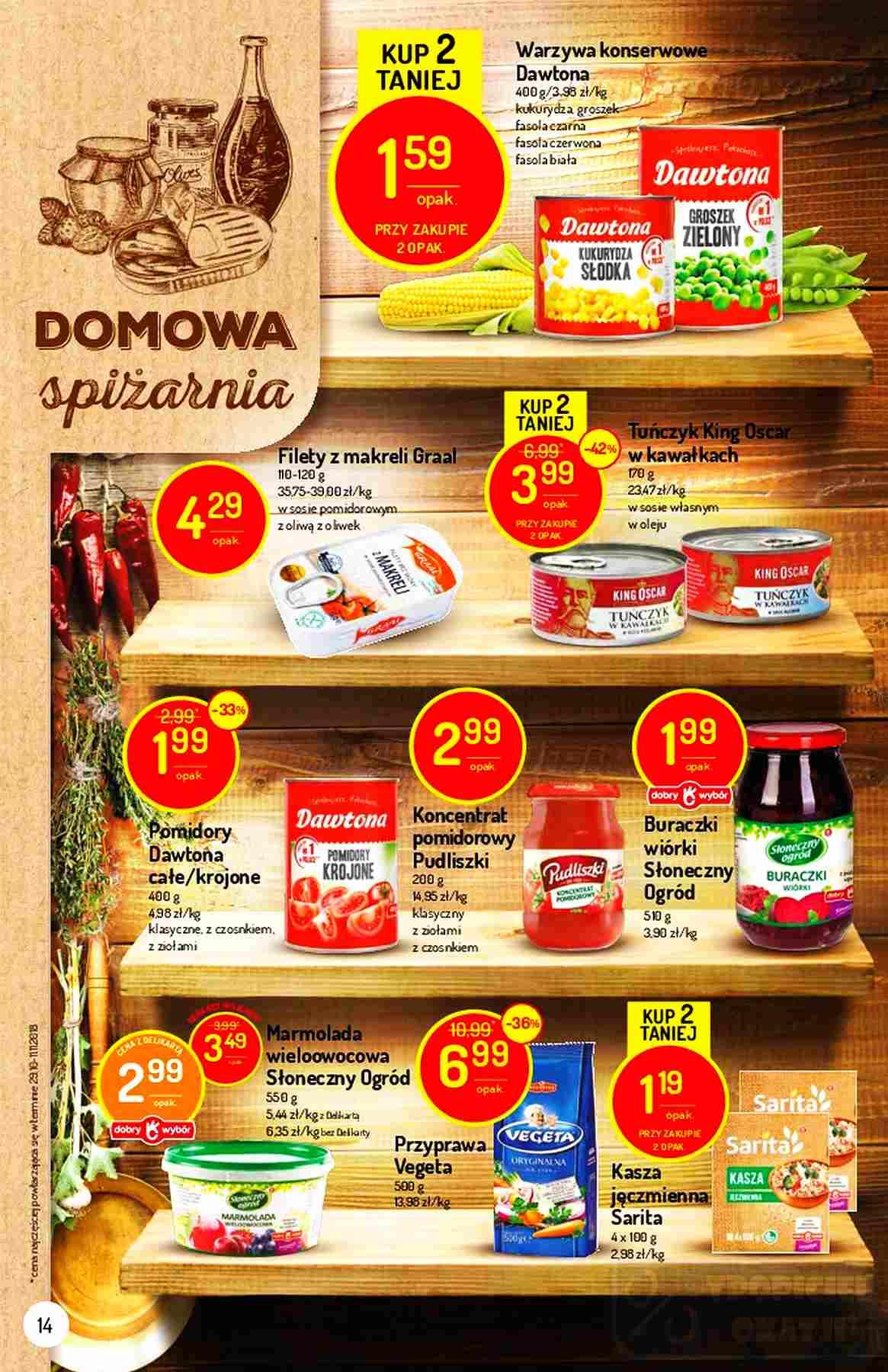 Gazetka promocyjna Delikatesy Centrum str. 14