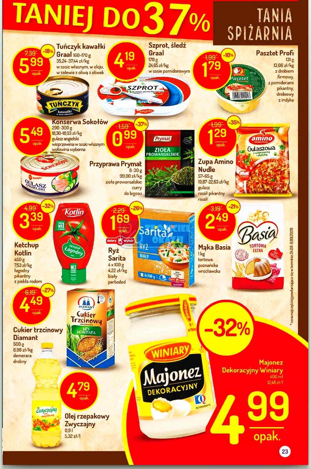 Gazetka promocyjna Delikatesy Centrum str. 23