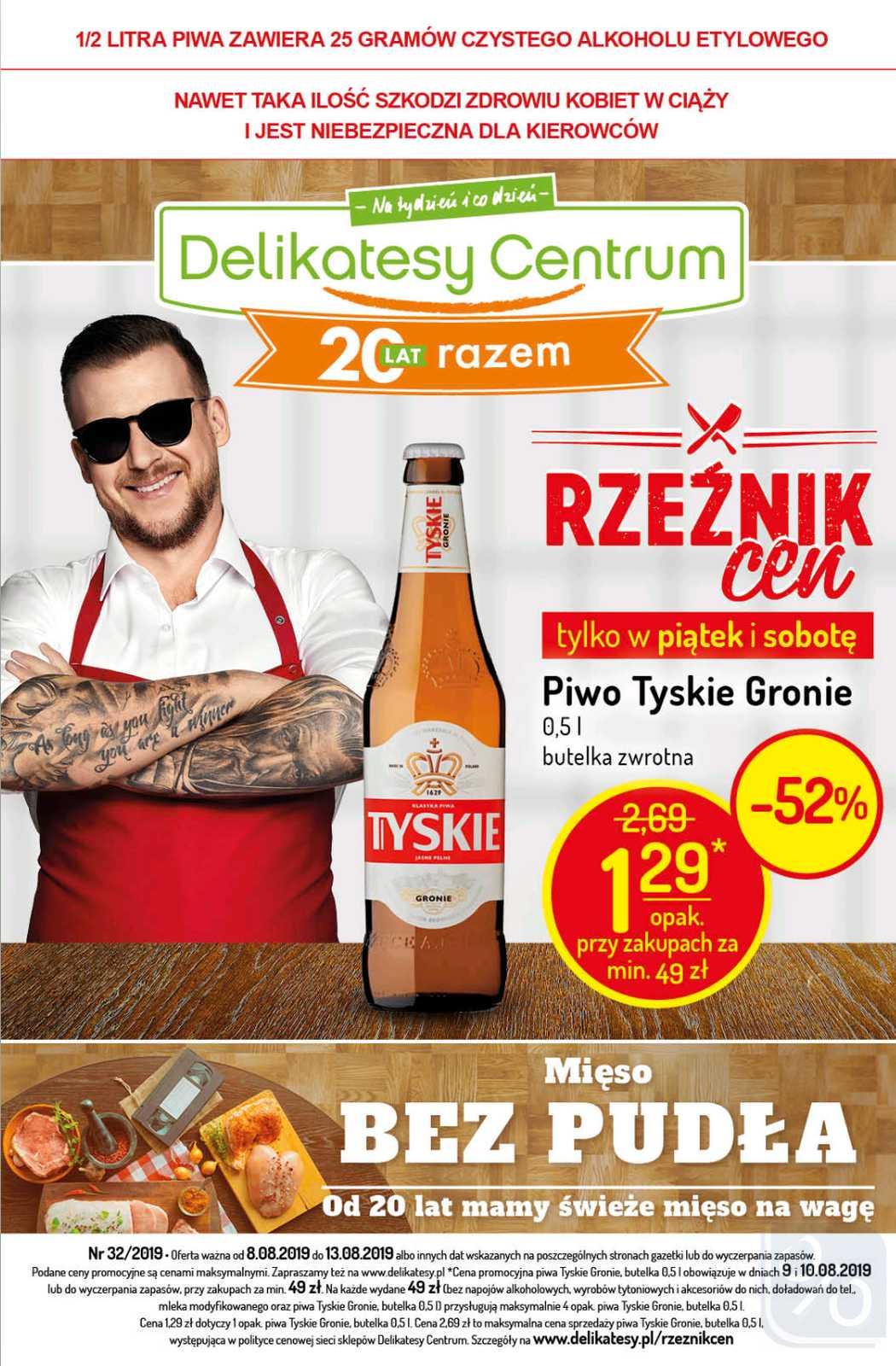 Gazetka promocyjna Delikatesy Centrum str. 1