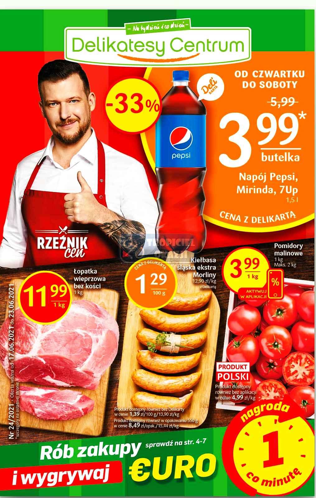 Gazetka promocyjna Delikatesy Centrum str. 1