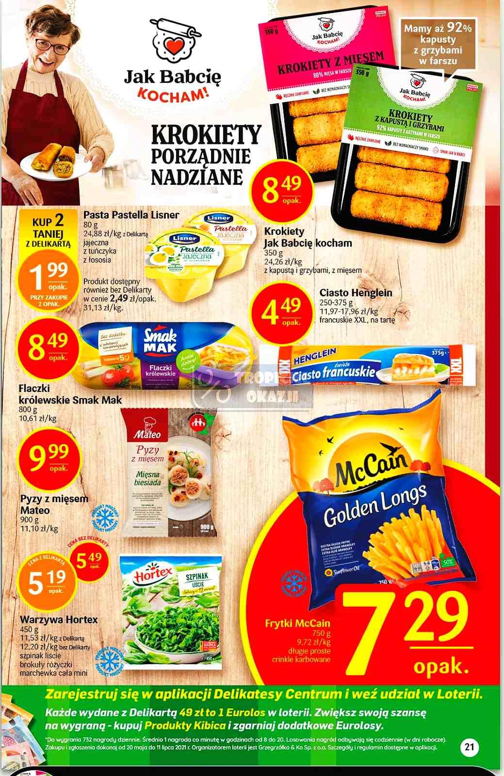 Gazetka promocyjna Delikatesy Centrum str. 21