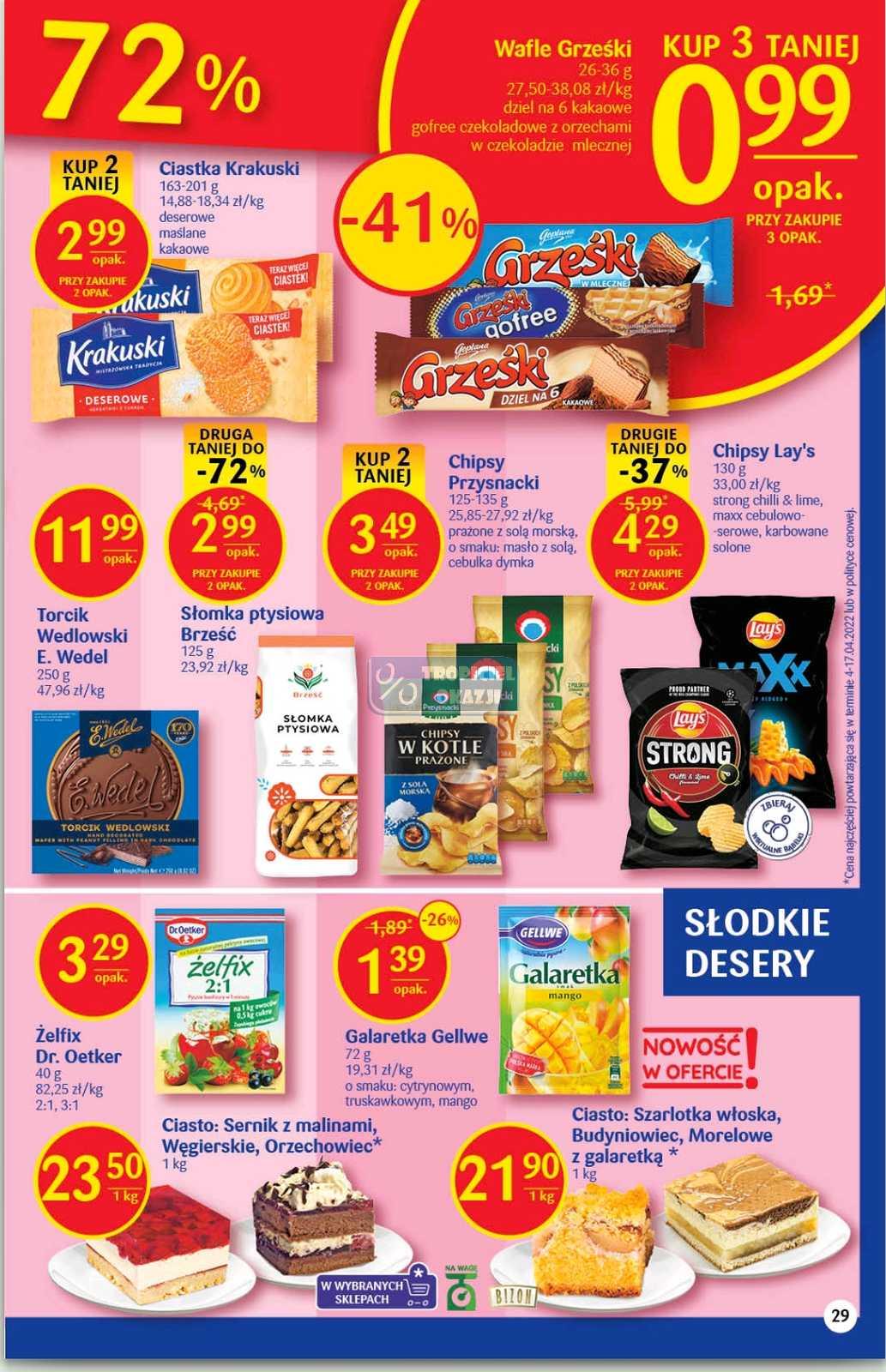 Gazetka promocyjna Delikatesy Centrum str. 29