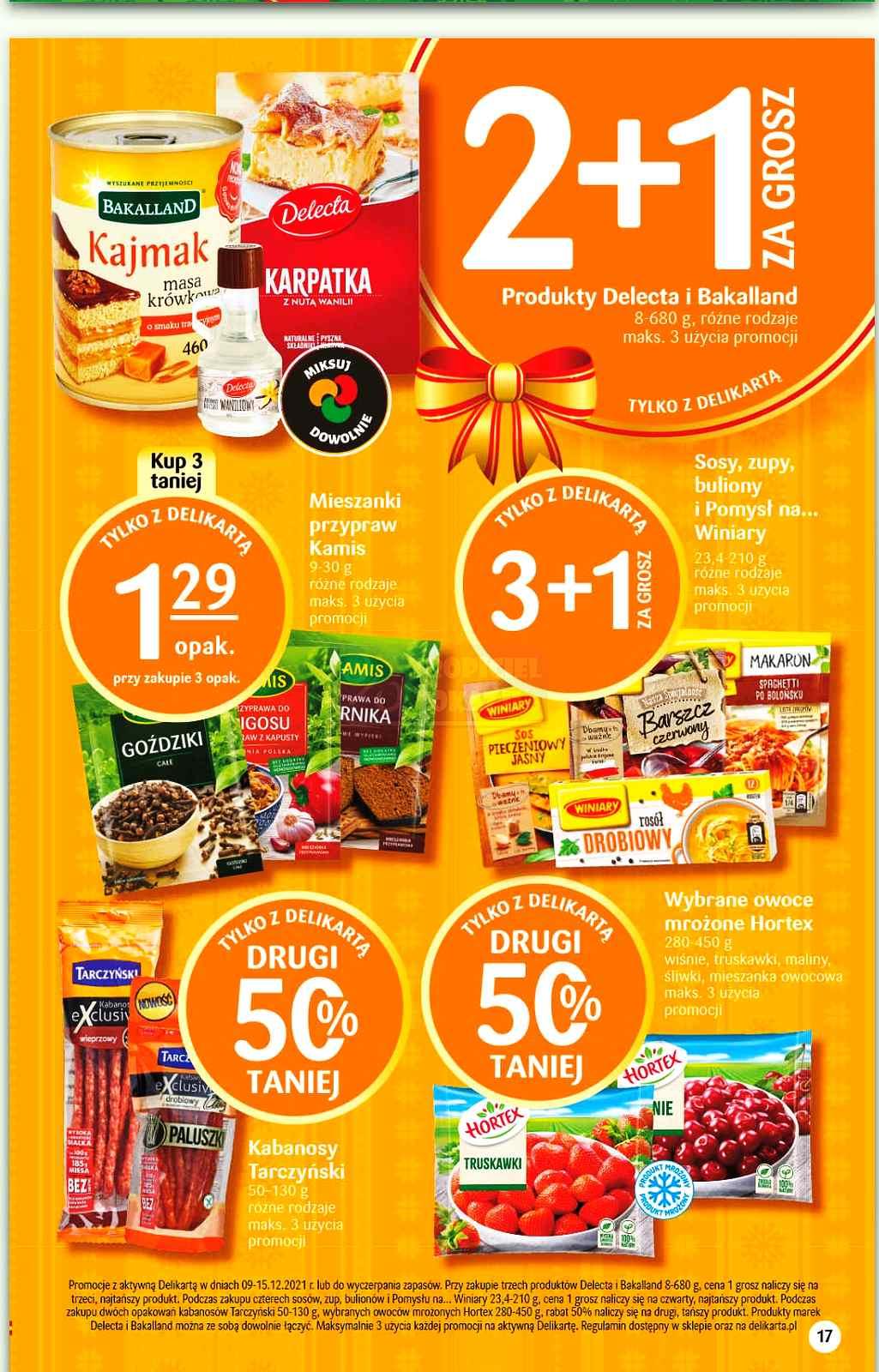 Gazetka promocyjna Delikatesy Centrum str. 17