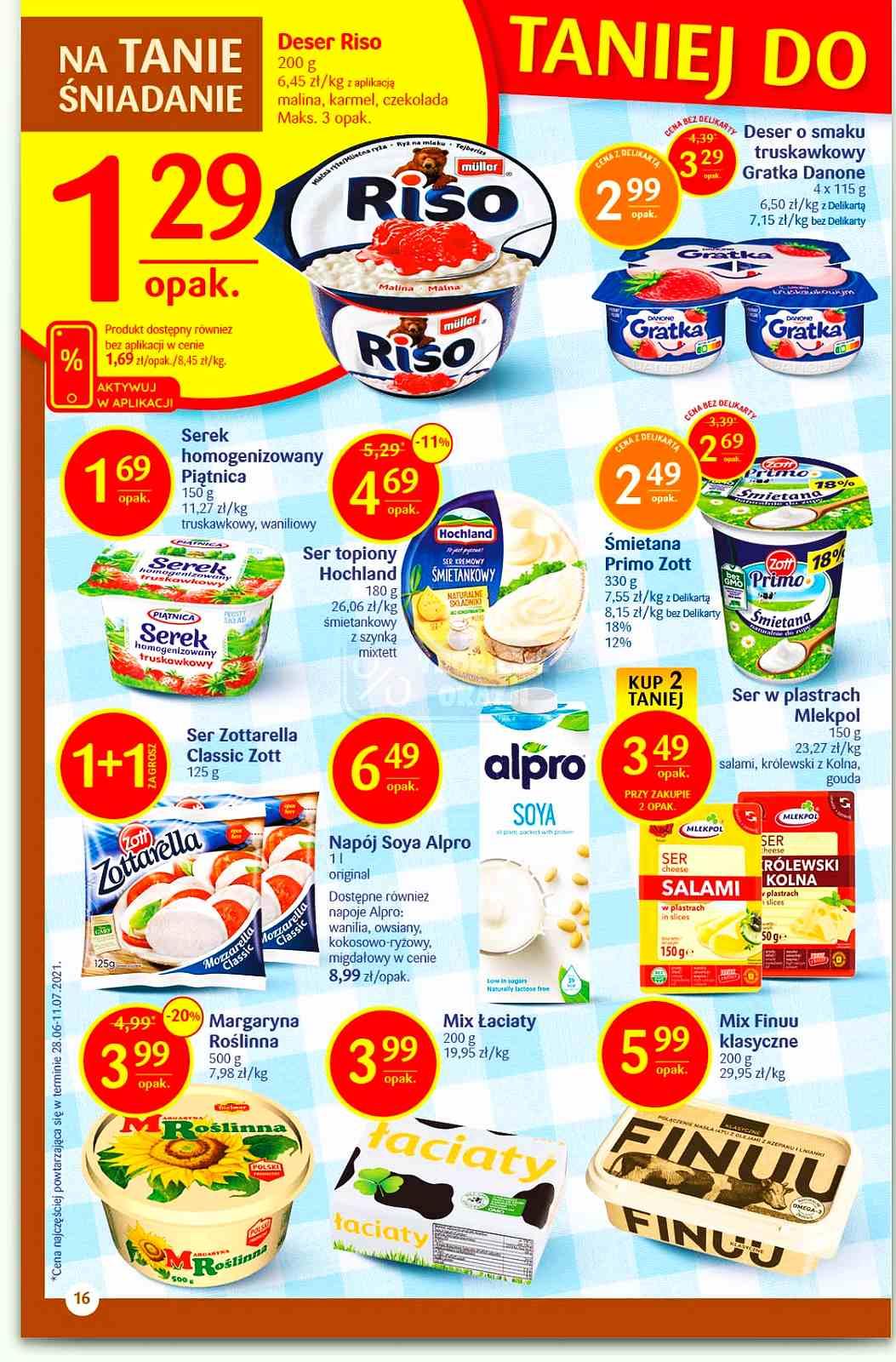 Gazetka promocyjna Delikatesy Centrum str. 16