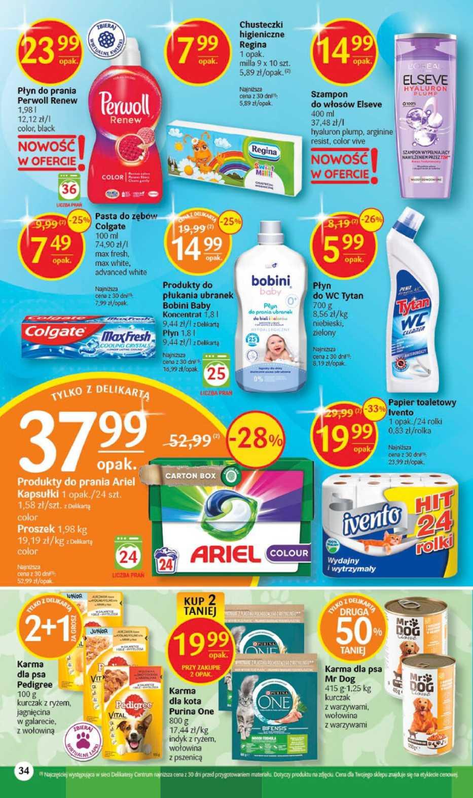 Gazetka promocyjna Delikatesy Centrum str. 34