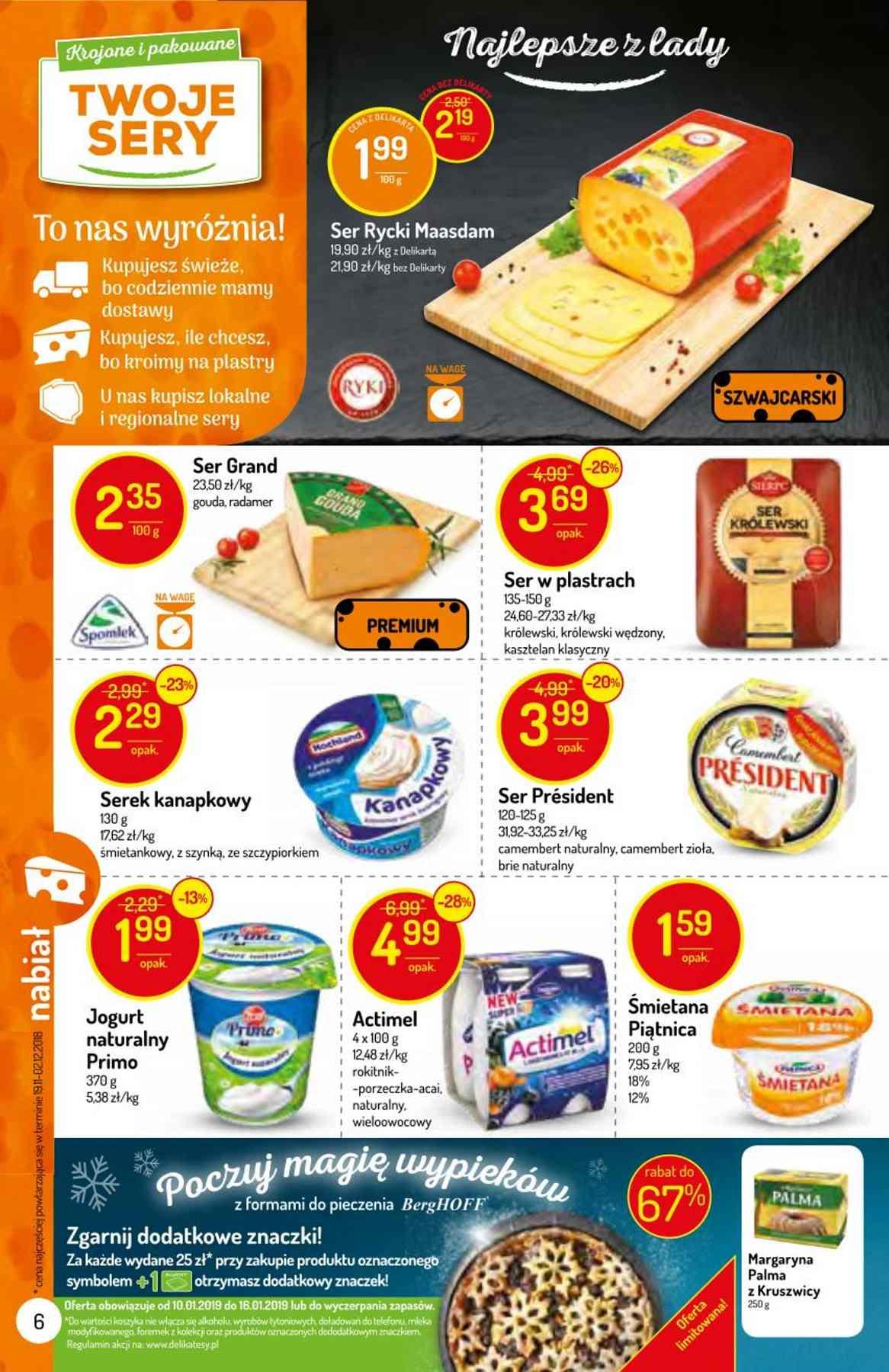 Gazetka promocyjna Delikatesy Centrum str. 6