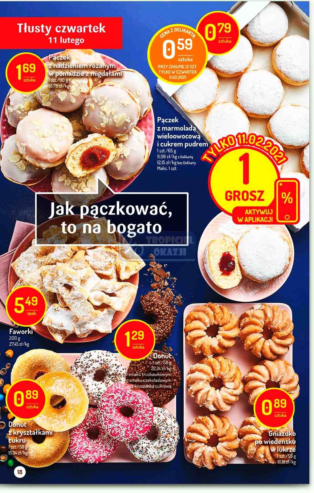 Gazetka promocyjna Delikatesy Centrum str. 18