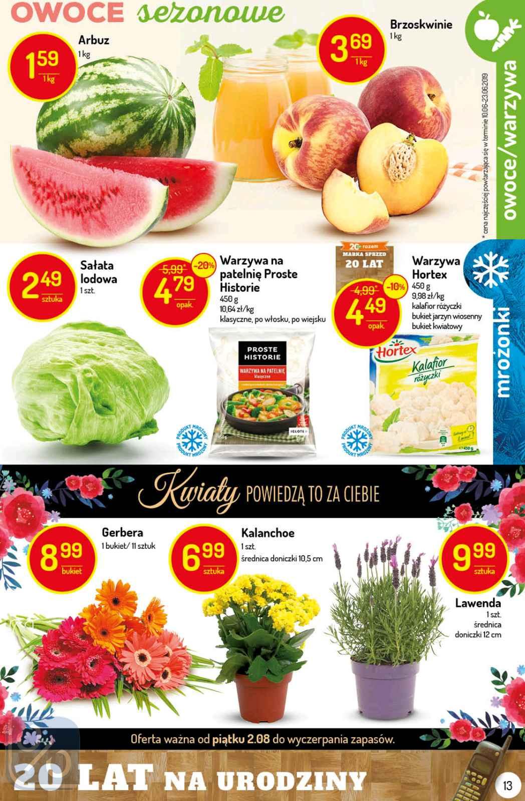 Gazetka promocyjna Delikatesy Centrum str. 13