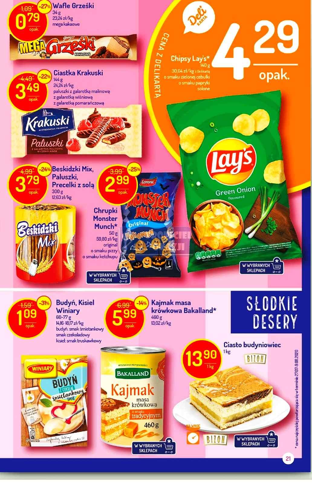 Gazetka promocyjna Delikatesy Centrum str. 21