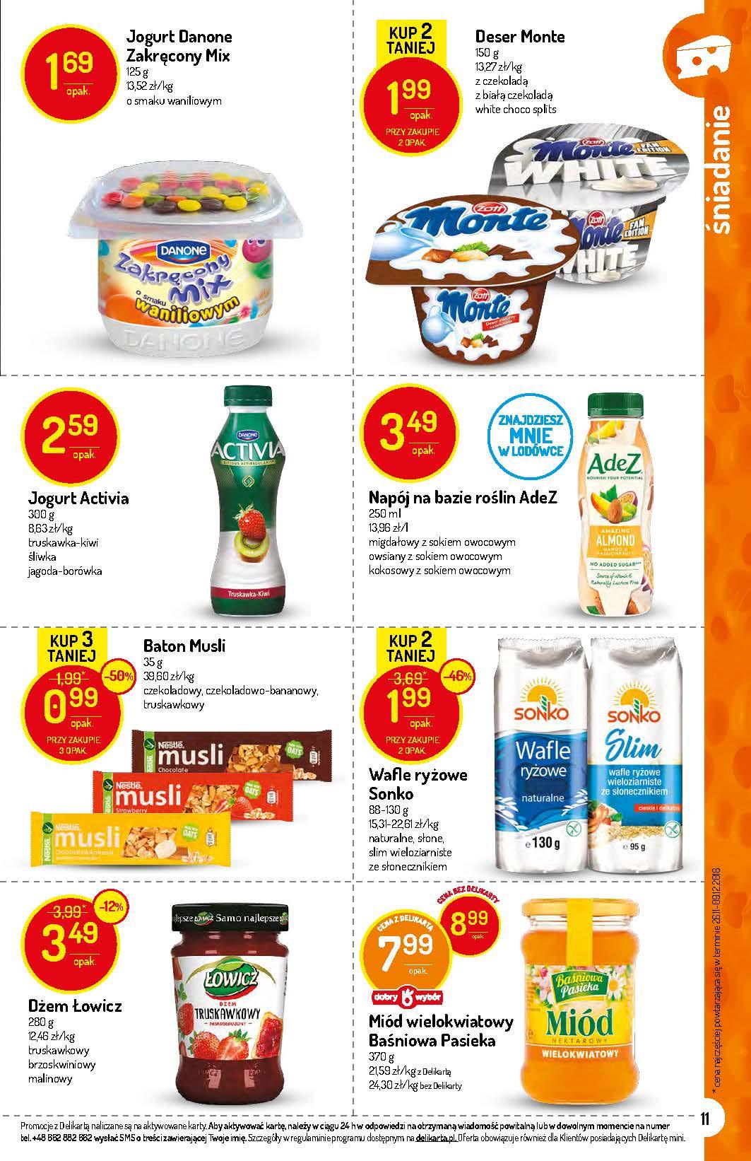 Gazetka promocyjna Delikatesy Centrum str. 11