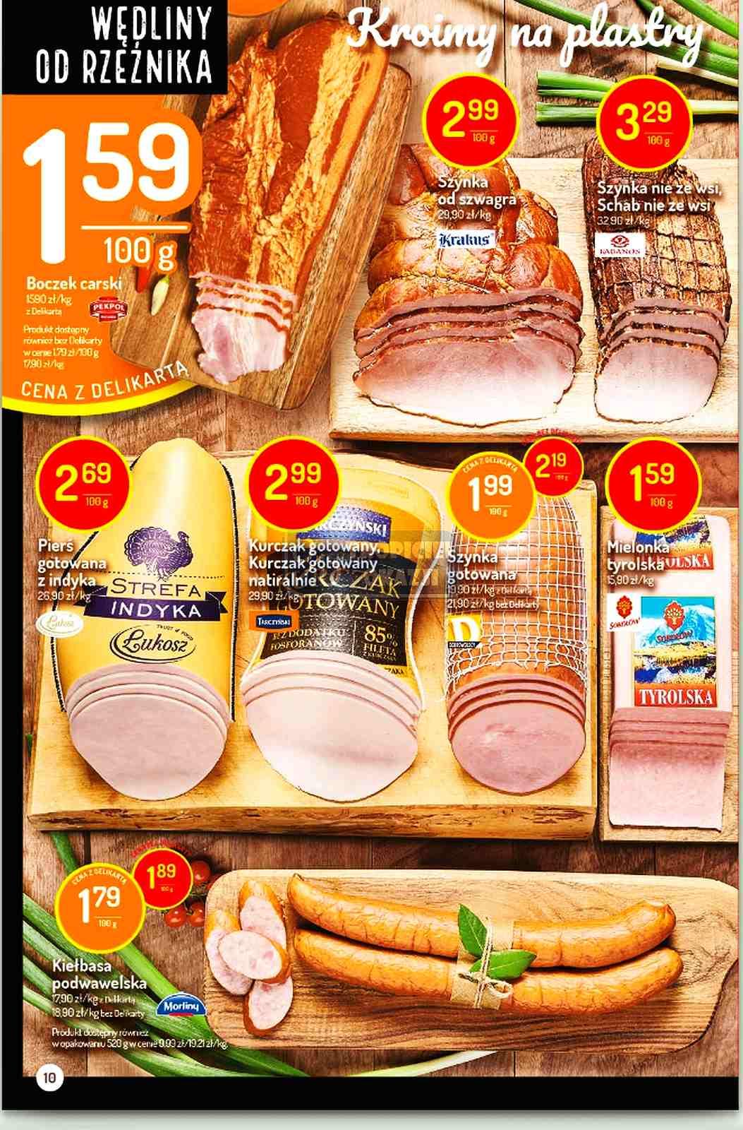 Gazetka promocyjna Delikatesy Centrum str. 10