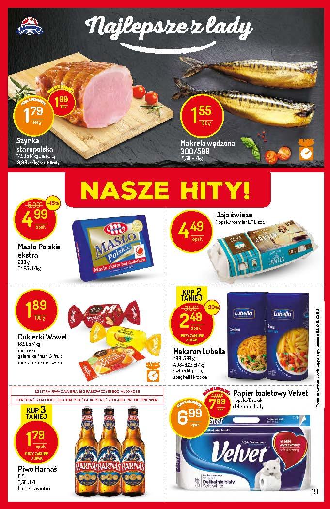Gazetka promocyjna Delikatesy Centrum str. 19