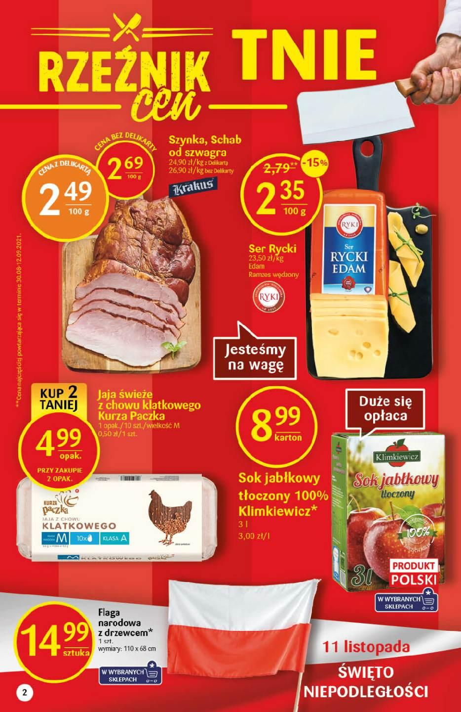 Gazetka promocyjna Delikatesy Centrum str. 2