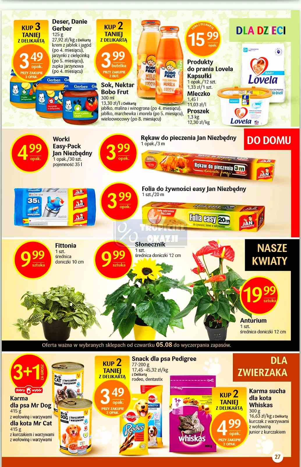 Gazetka promocyjna Delikatesy Centrum str. 27