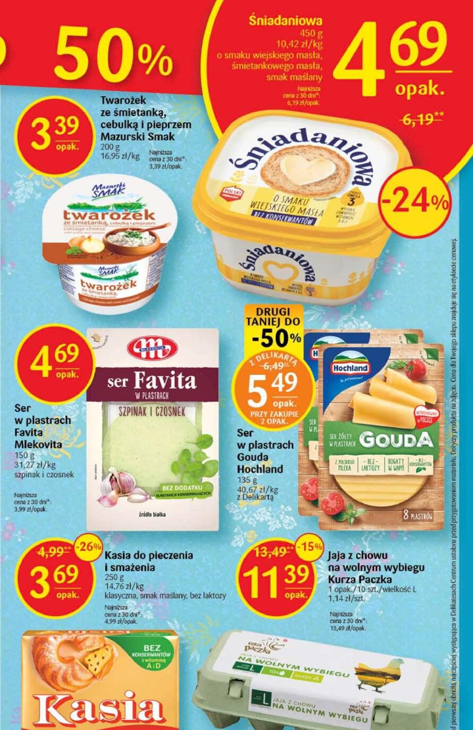 Gazetka promocyjna Delikatesy Centrum str. 17