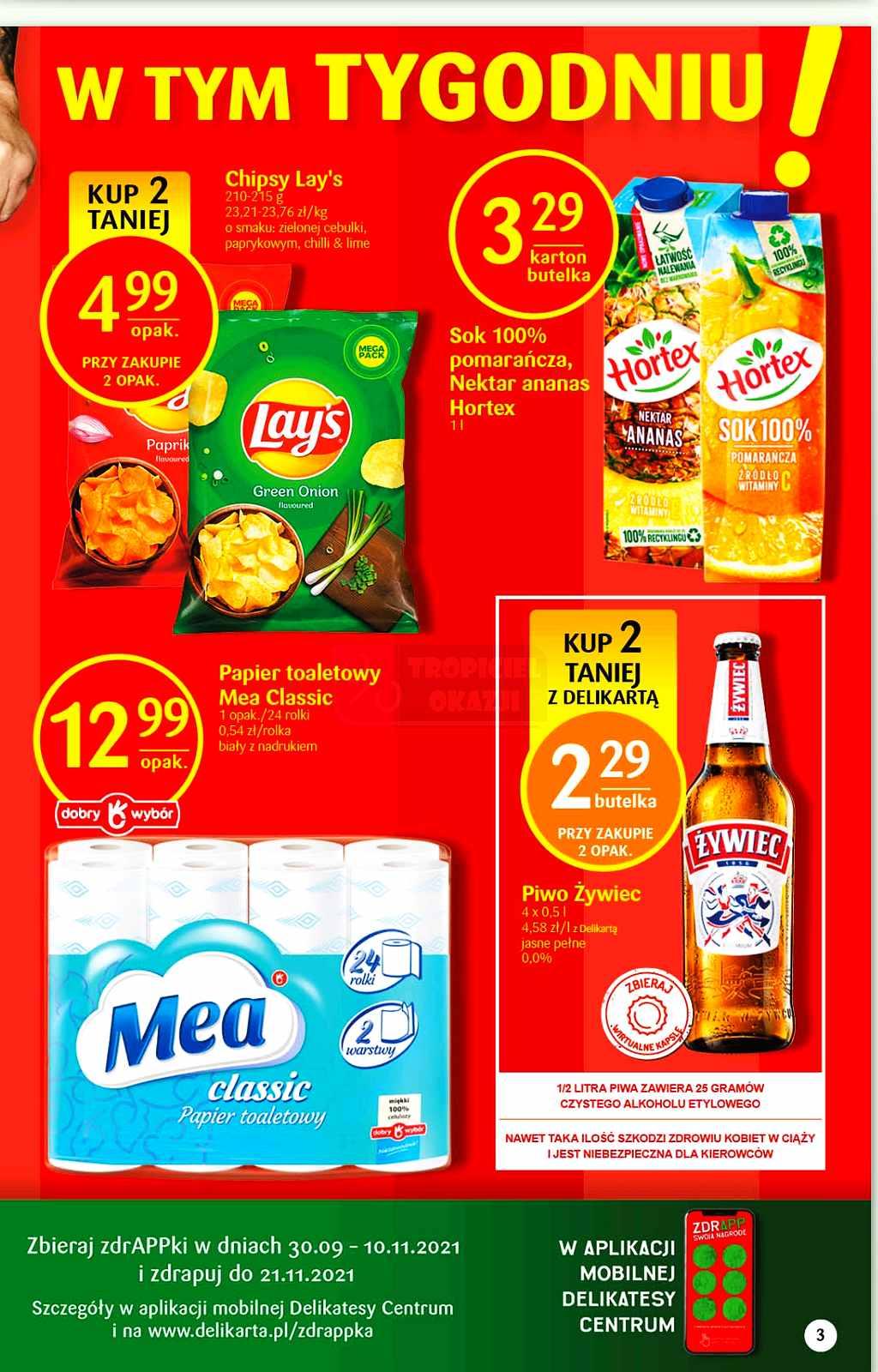 Gazetka promocyjna Delikatesy Centrum str. 3