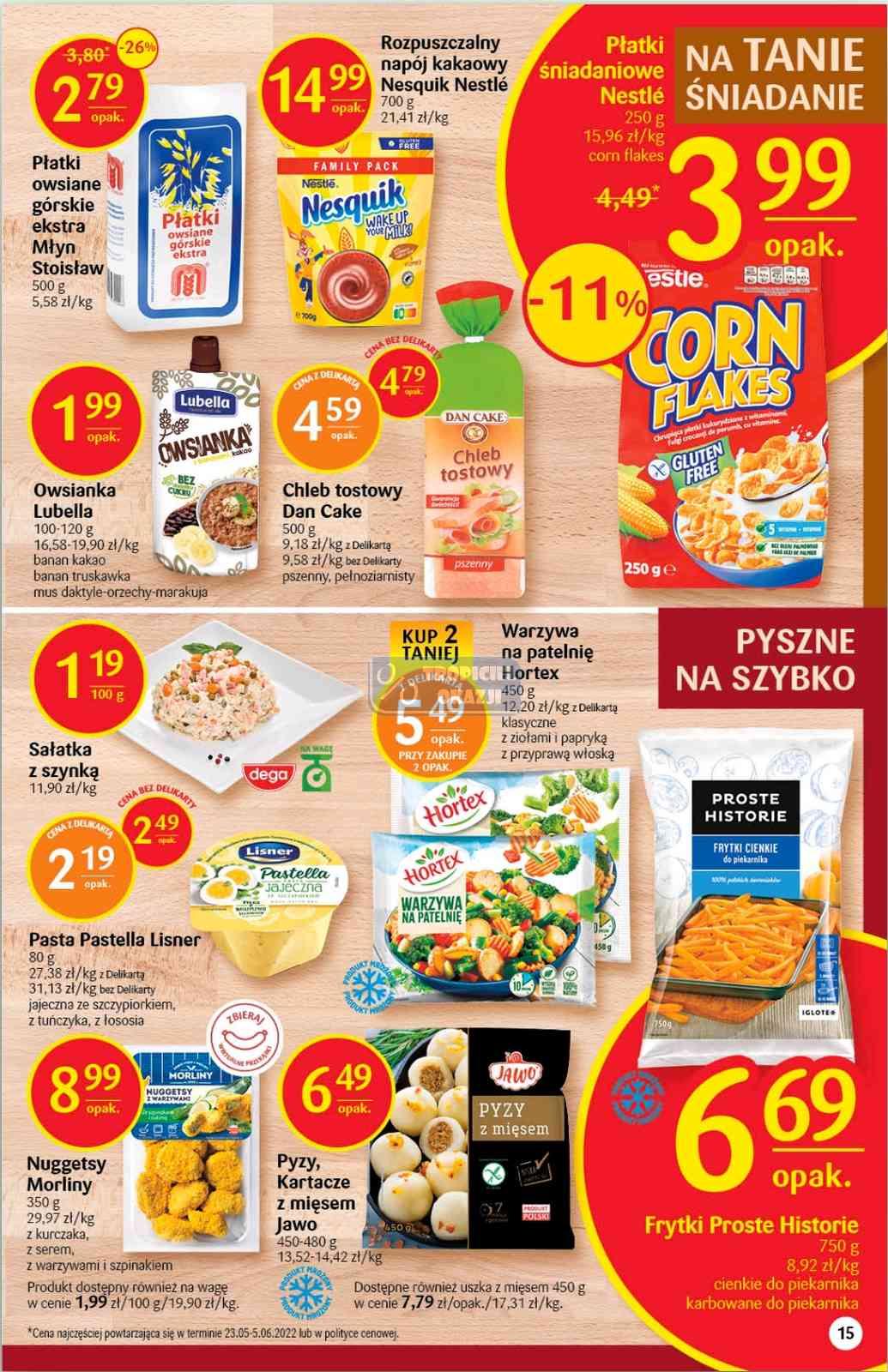 Gazetka promocyjna Delikatesy Centrum str. 15