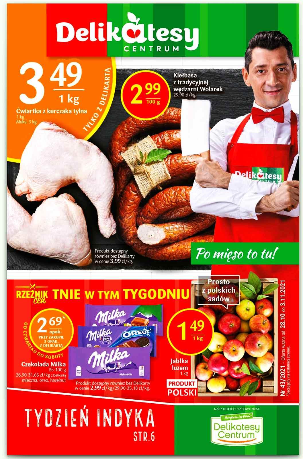 Gazetka promocyjna Delikatesy Centrum str. 1