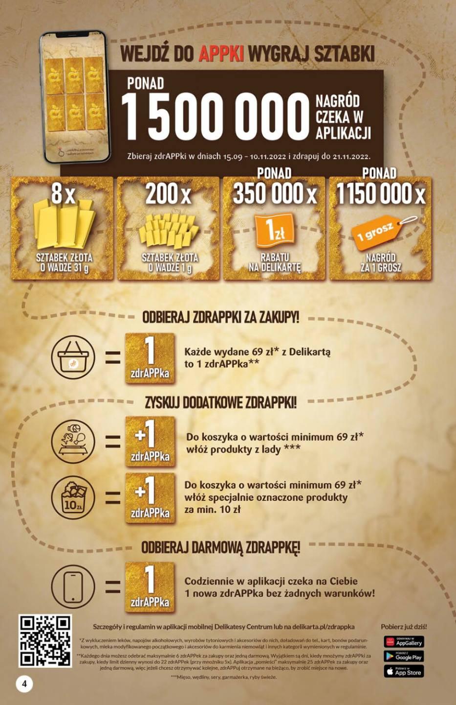 Gazetka promocyjna Delikatesy Centrum str. 4