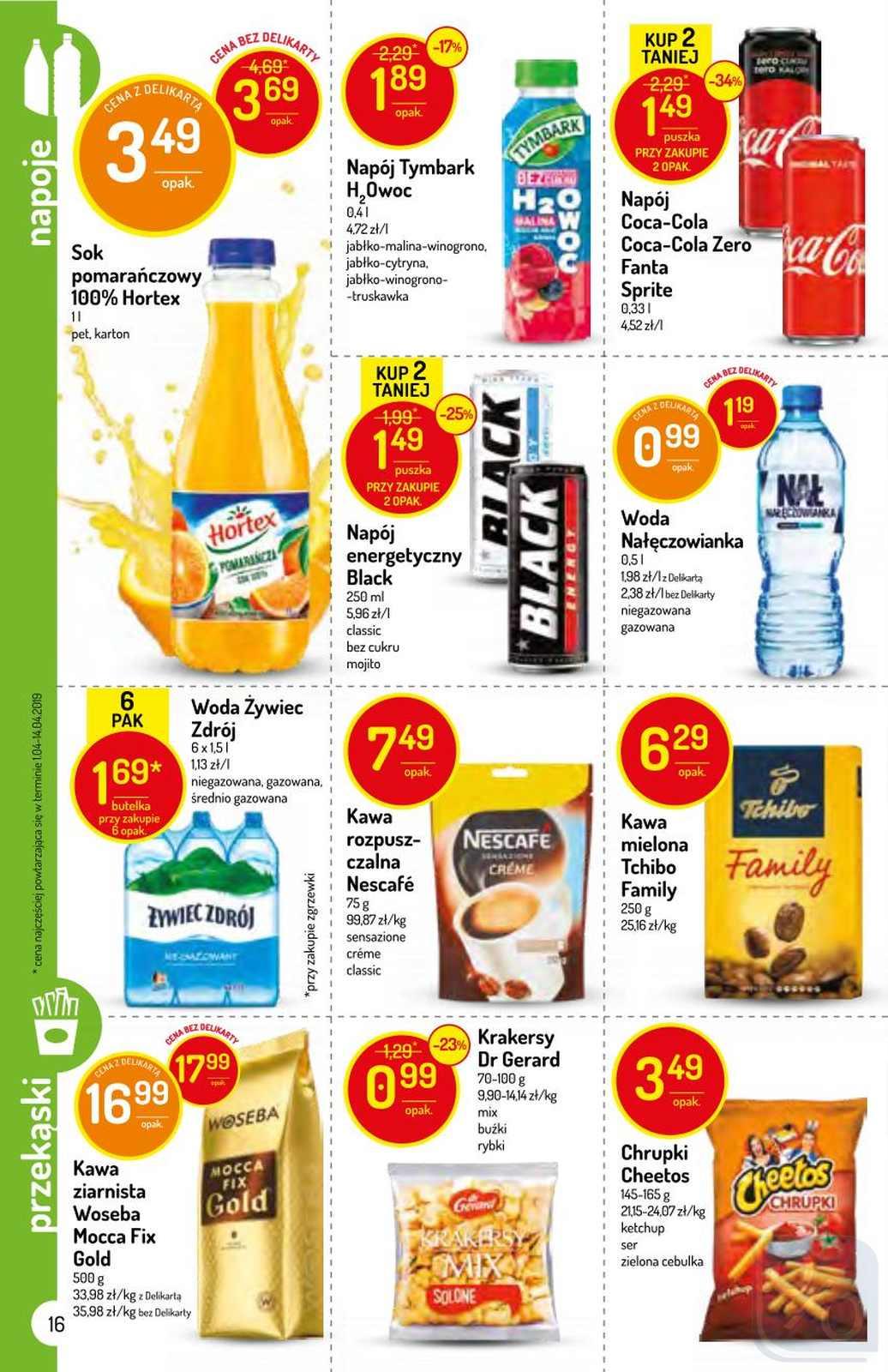 Gazetka promocyjna Delikatesy Centrum str. 16